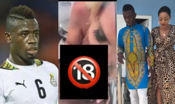 Ghanaian Footballer, Acquah, Accidentally Streams His Sex Act Online, Ex-Wiife Reacts